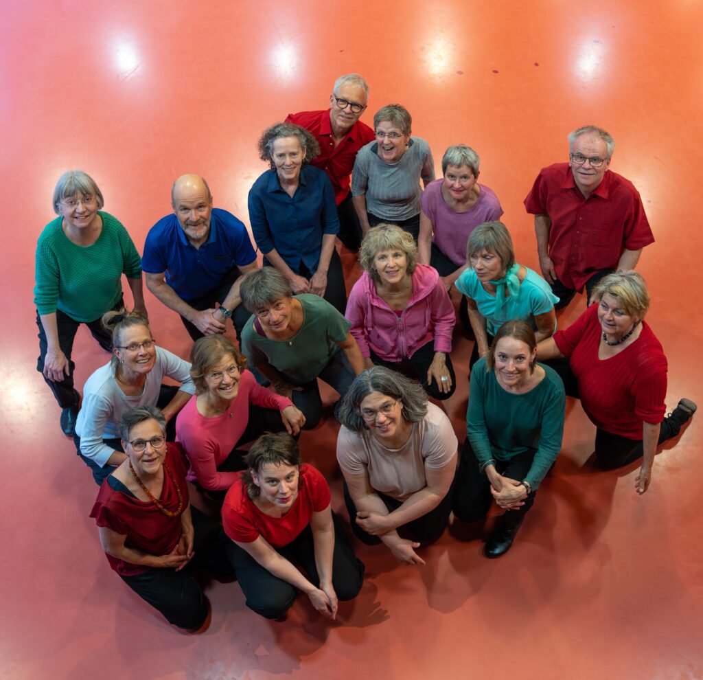 Fotos vom Jodelenseble Jodelistas - Fotoshooting mit Silvio Grogg